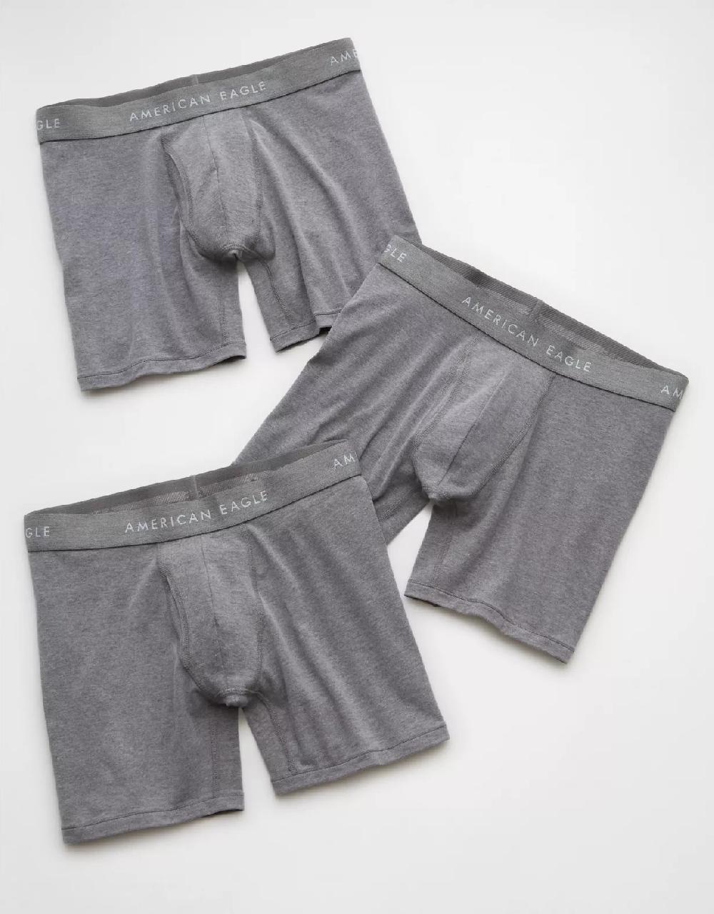 aeo AEO Men's 6" Classic Boxer Brief 3-Pack