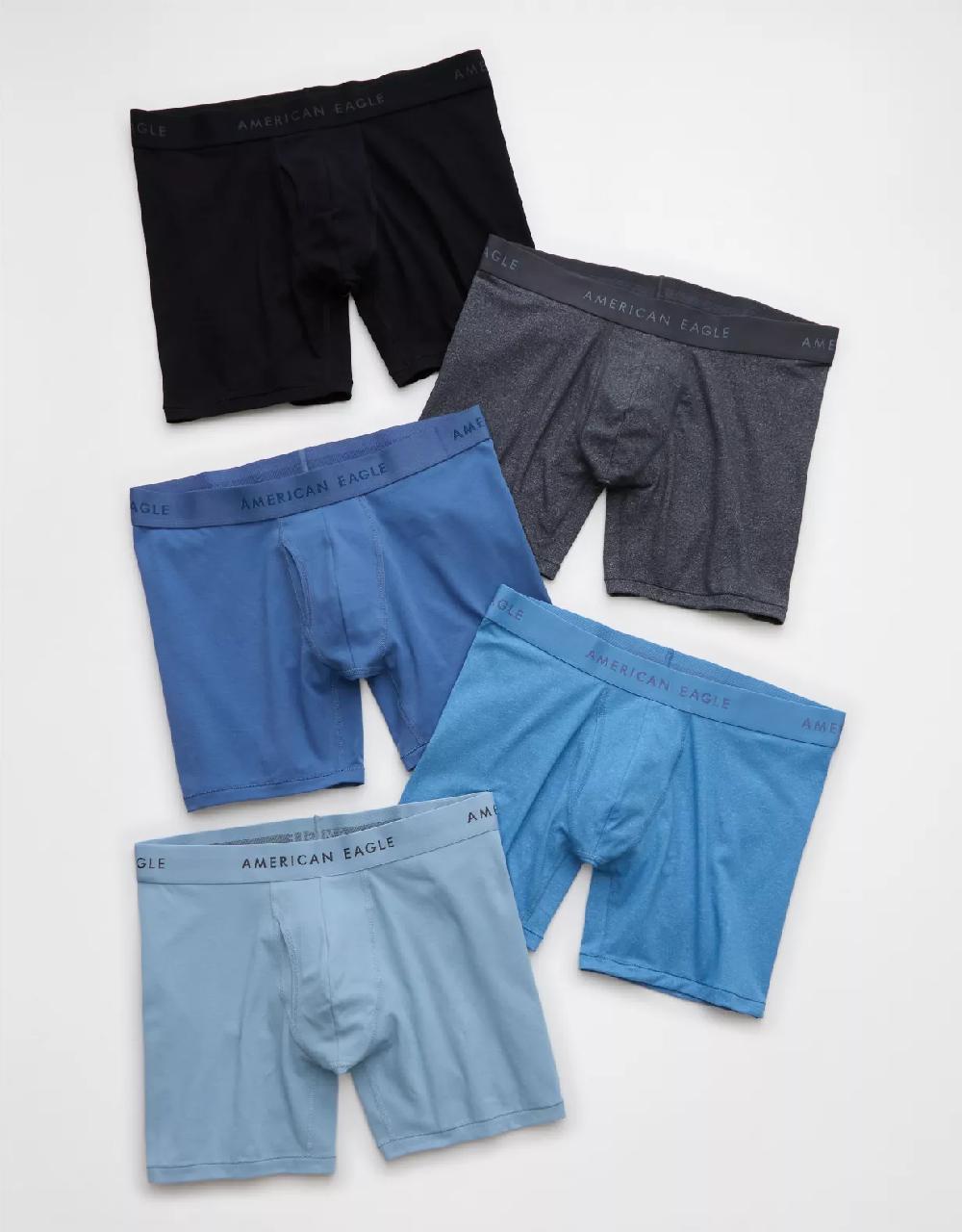 aeo AEO Men's 6" Classic Boxer Brief 5-Pack