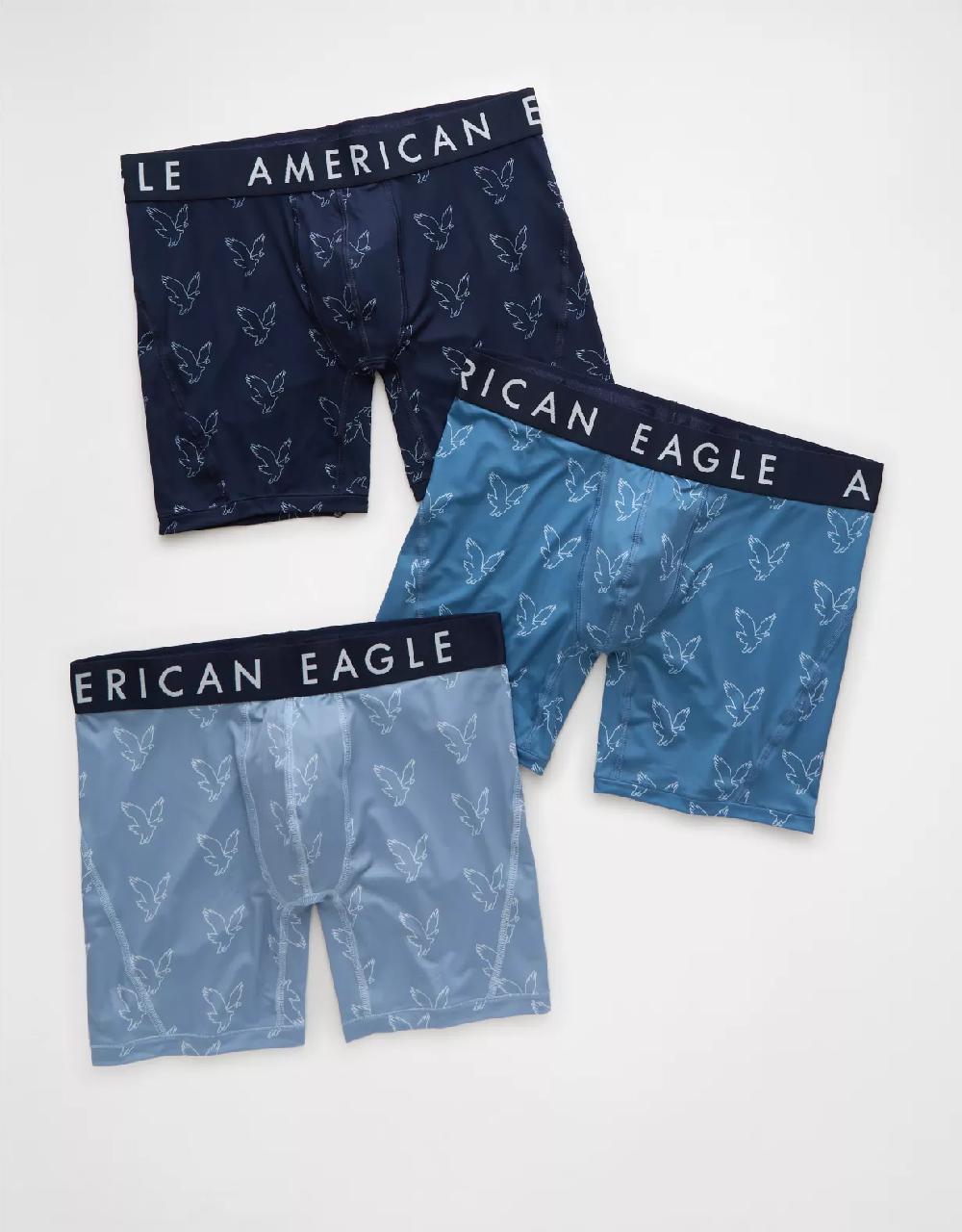 aeo AEO Men's 6" Flex Boxer Brief 3-Pack