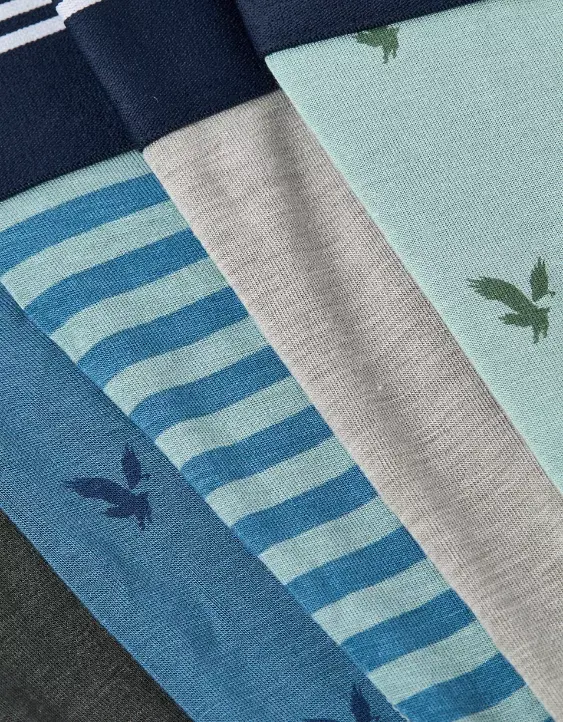 Aeo AEO Men's 6" Ultra Soft Boxer Brief 5-Pack