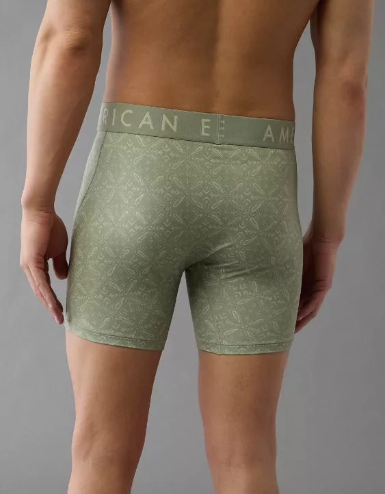 Aeo AEO Men's Batik 6" Flex Boxer Brief