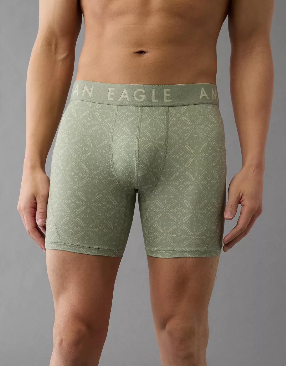 Aeo AEO Men's Batik 6" Flex Boxer Brief
