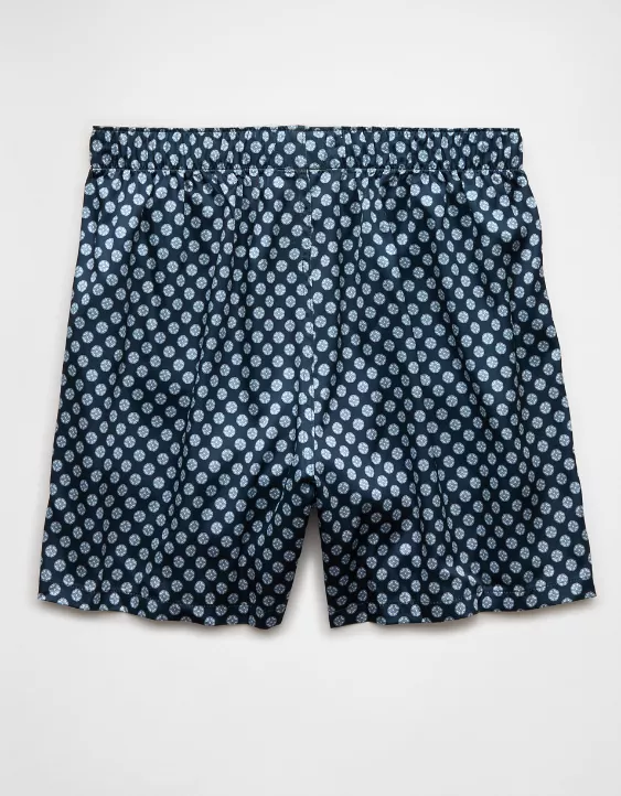 Aeo AEO Men's Compass Satin Pocket Boxer Short