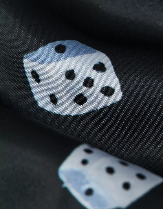 Aeo AEO Men's Dice Satin Pocket Boxer Short