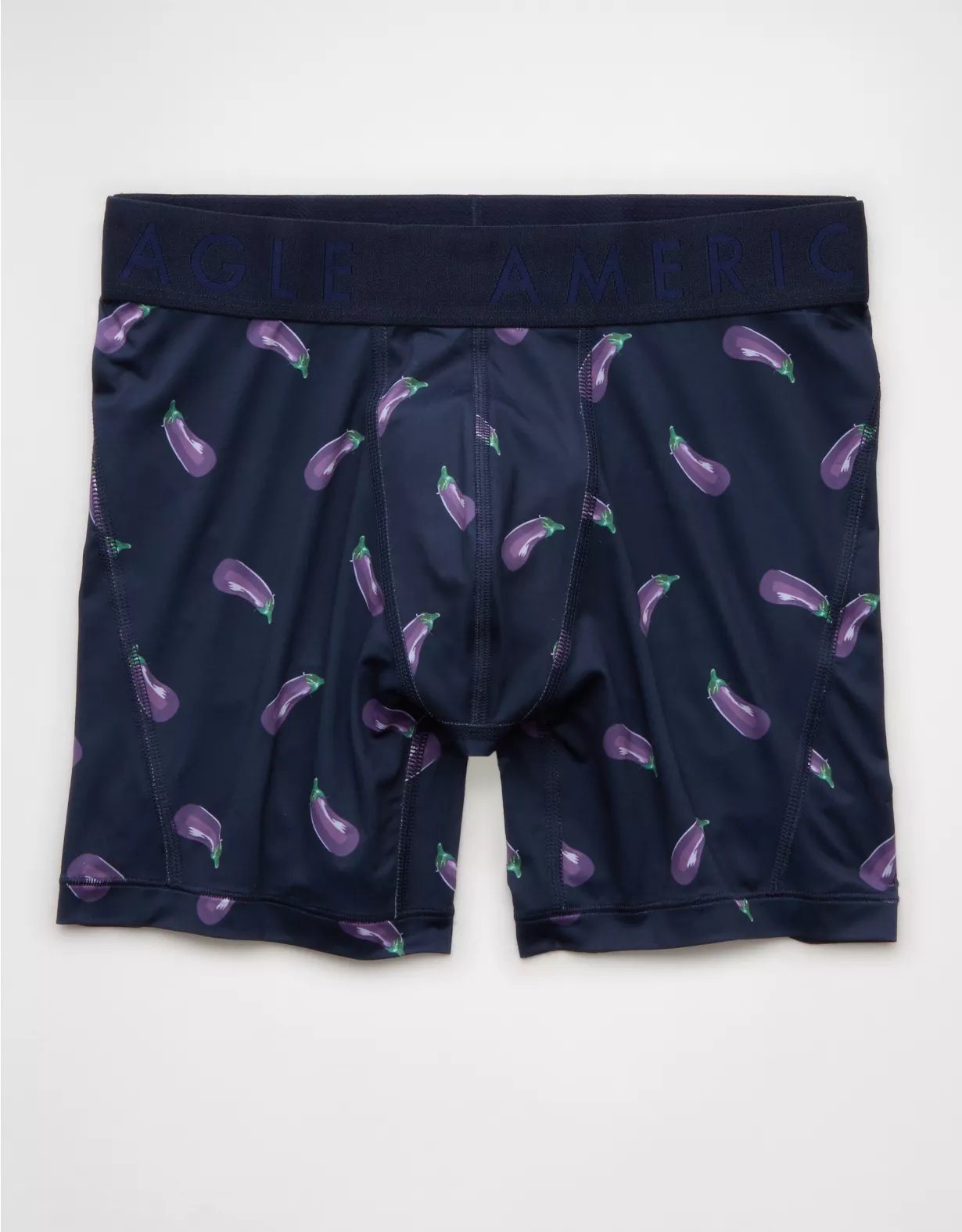 aeo AEO Men's Eggplant 6" Flex Boxer Brief
