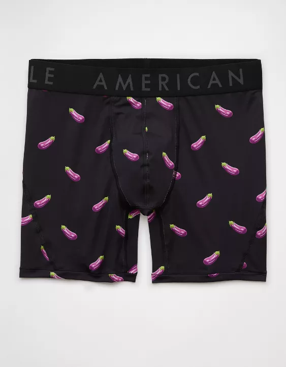 Aeo AEO Men's Eggplants 6" Flex Boxer Brief