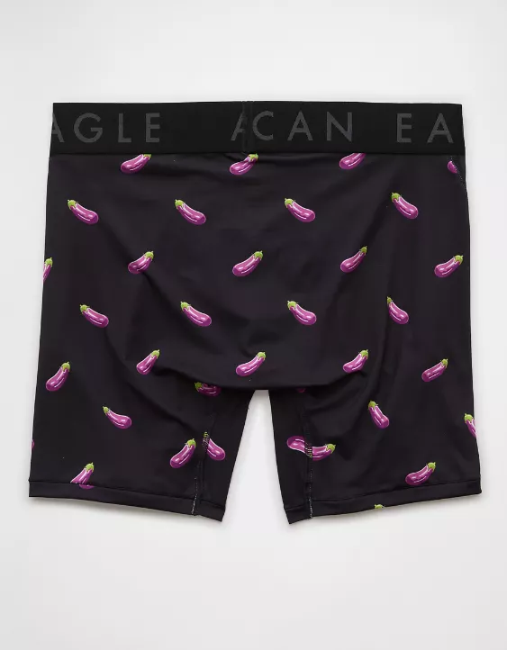 Aeo AEO Men's Eggplants 6" Flex Boxer Brief