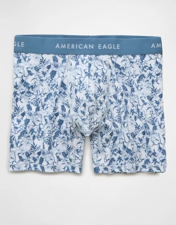 Aeo AEO Men's Floral 6" Classic Boxer Brief