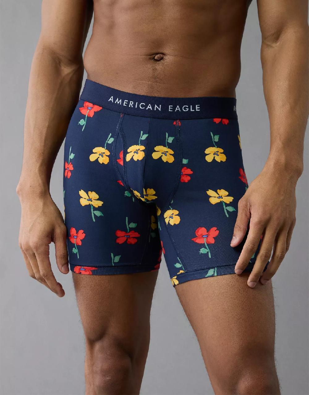 aeo AEO Men's Floral 6" Classic Boxer Brief