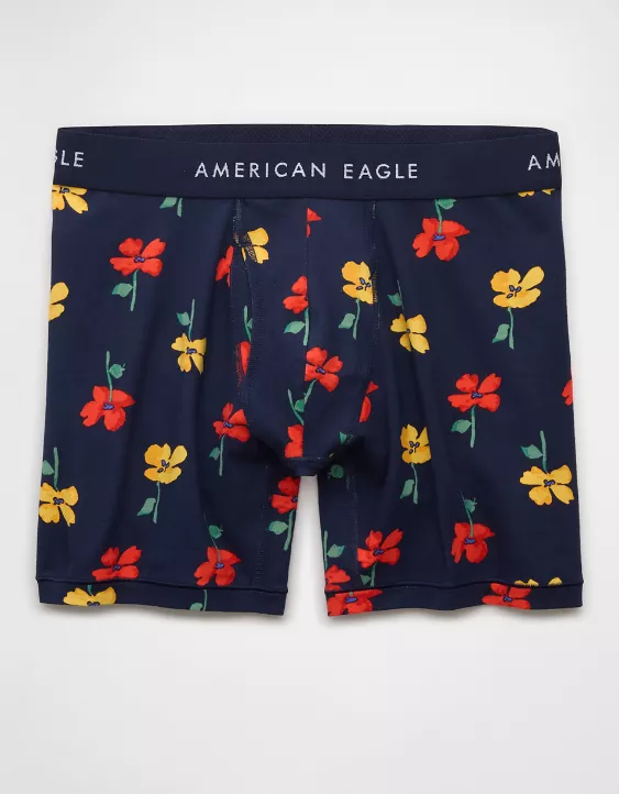 Aeo AEO Men's Floral 6" Classic Boxer Brief
