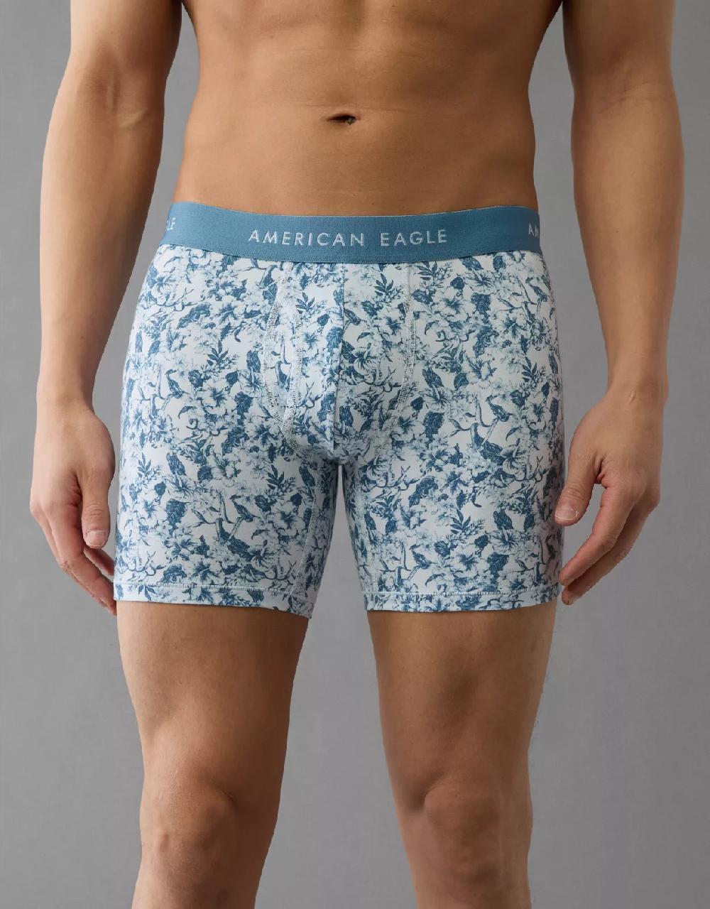 aeo AEO Men's Floral 6" Classic Boxer Brief