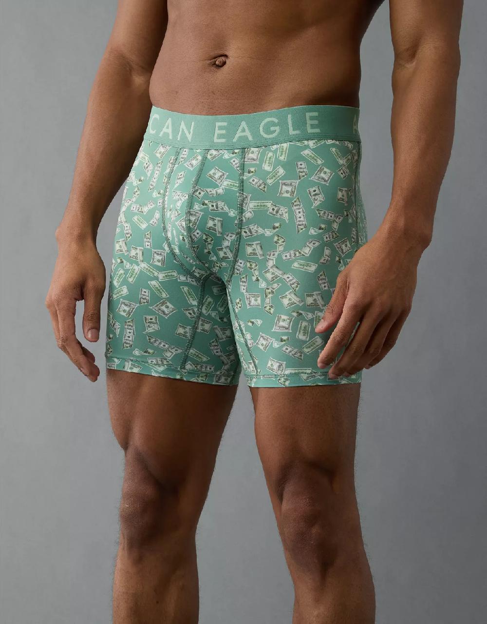 aeo AEO Men's Money 6" Flex Boxer Brief