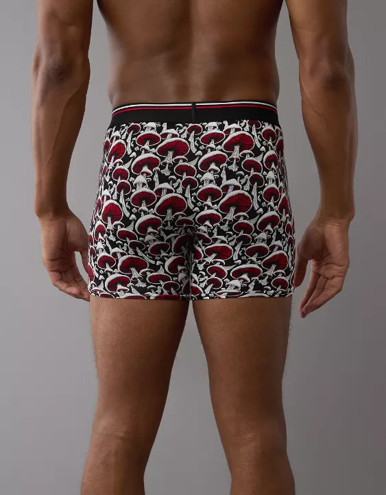 Aeo AEO Men's Mushrooms 4.5" Ultra Soft Boxer Brief