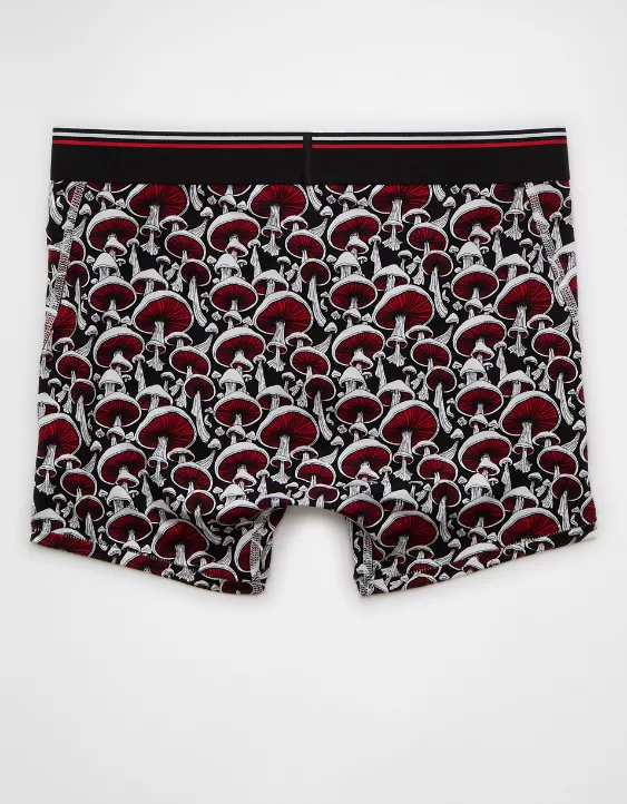 Aeo AEO Men's Mushrooms 4.5" Ultra Soft Boxer Brief