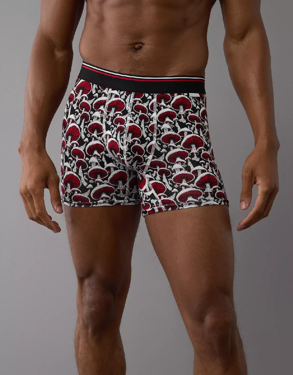 aeo AEO Men's Mushrooms 4.5" Ultra Soft Boxer Brief