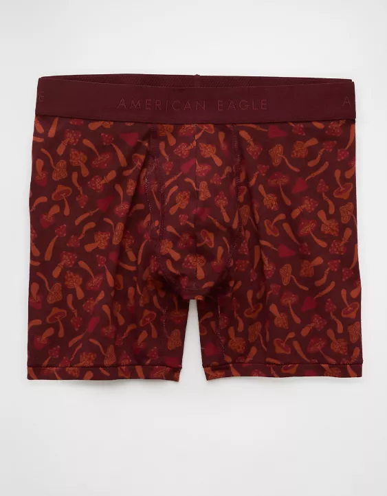 Aeo AEO Men's Mushrooms 6" Classic Boxer Brief