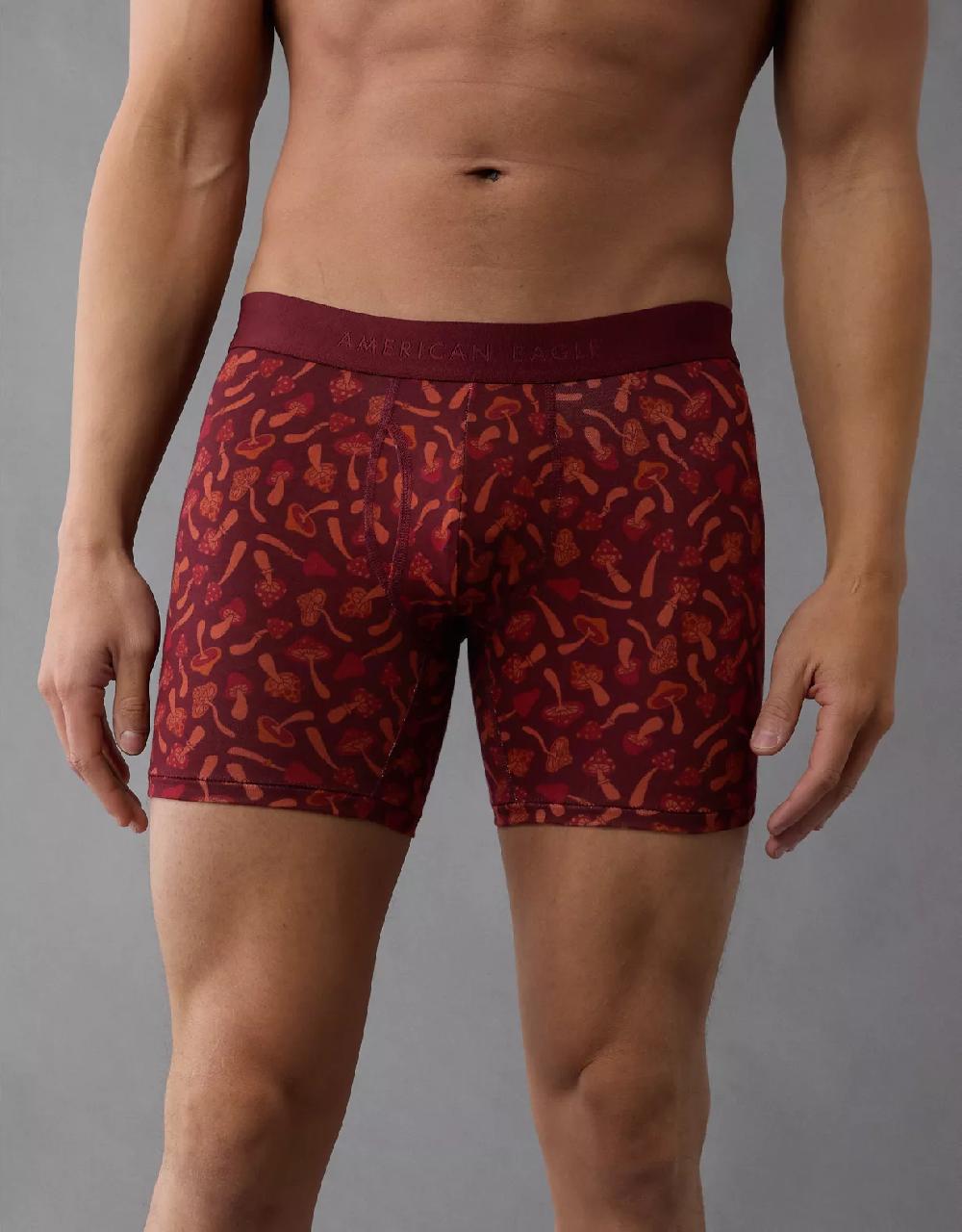 aeo AEO Men's Mushrooms 6" Classic Boxer Brief