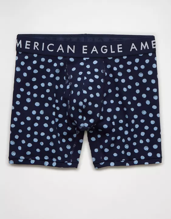 Aeo AEO Men's Paint Dots 6" Classic Boxer Brief