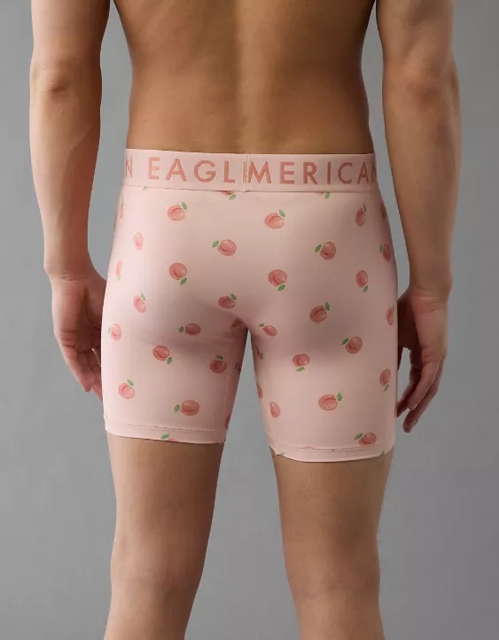 Aeo AEO Men's Peaches 6" Flex Boxer Brief