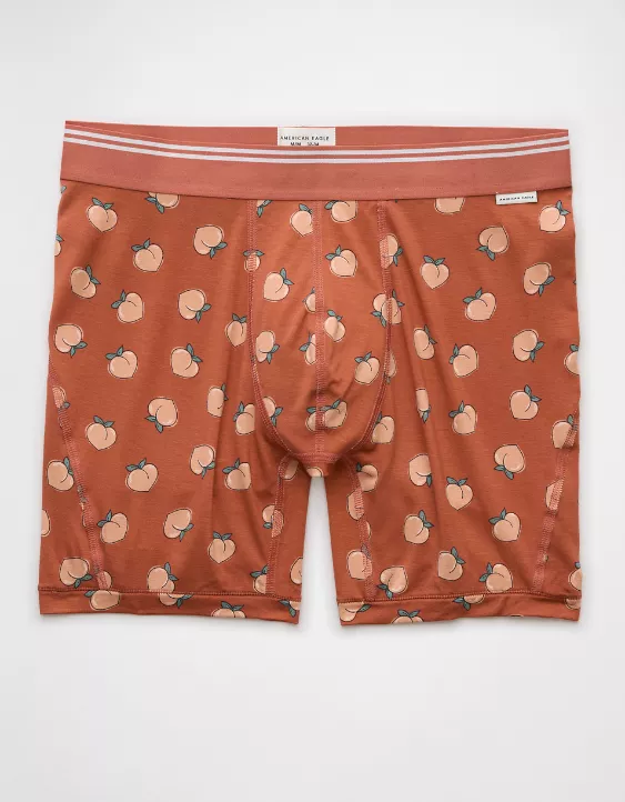 Aeo AEO Men's Peaches 6" Ultra Soft Boxer Brief