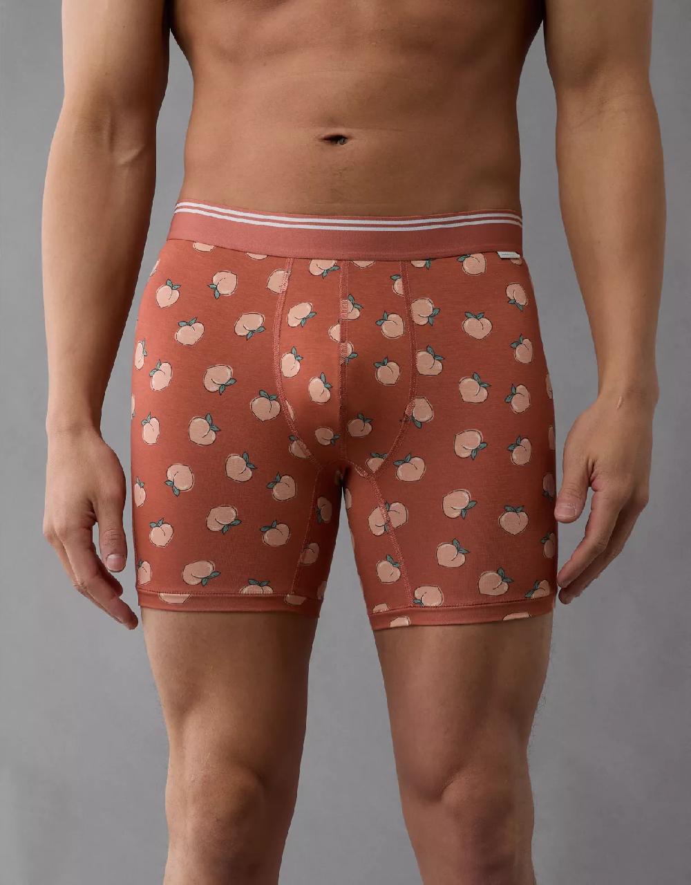 aeo AEO Men's Peaches 6" Ultra Soft Boxer Brief