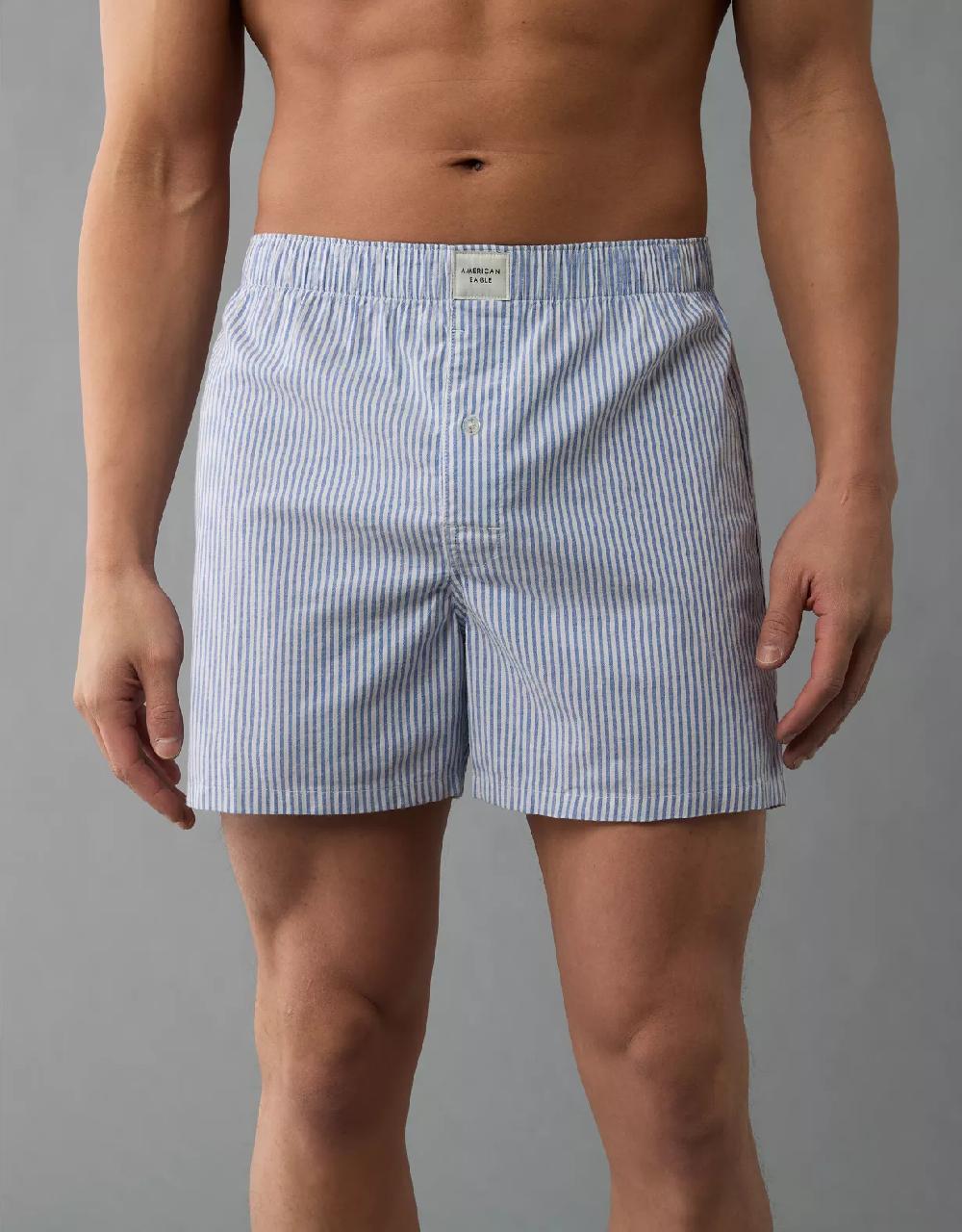 aeo AEO Men's Plaid Stretch Boxer Short