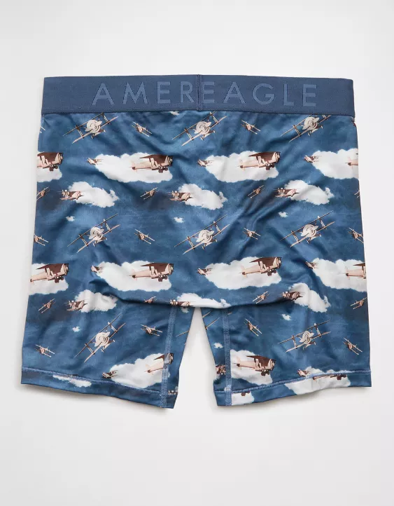 Aeo AEO Men's Planes 6" Flex Boxer Brief