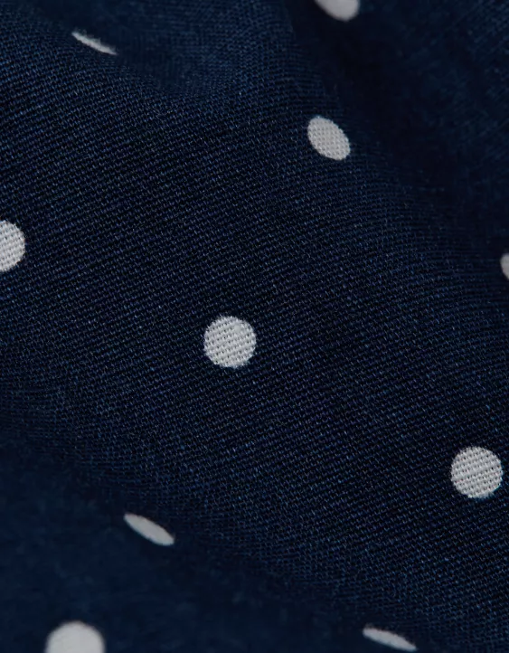 Aeo AEO Men's Polka Dots Poplin Pocket Boxer Short