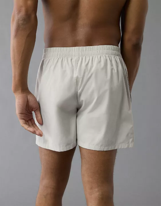 Aeo AEO Men's Poplin Pocket Boxer Short