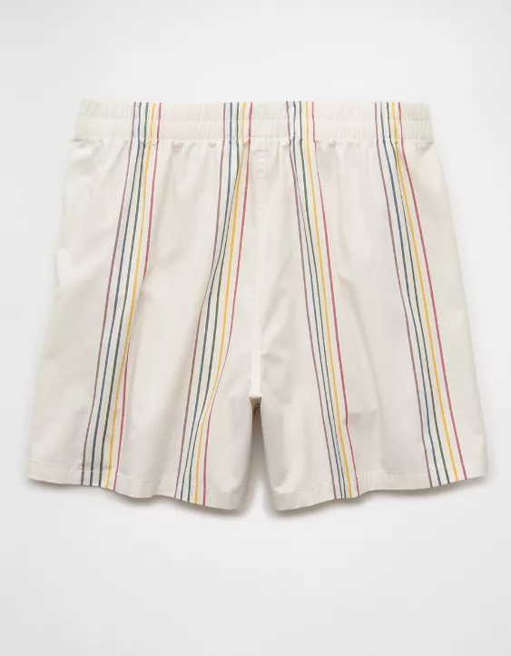 Aeo AEO Men's Pride Poplin Pocket Boxer Short