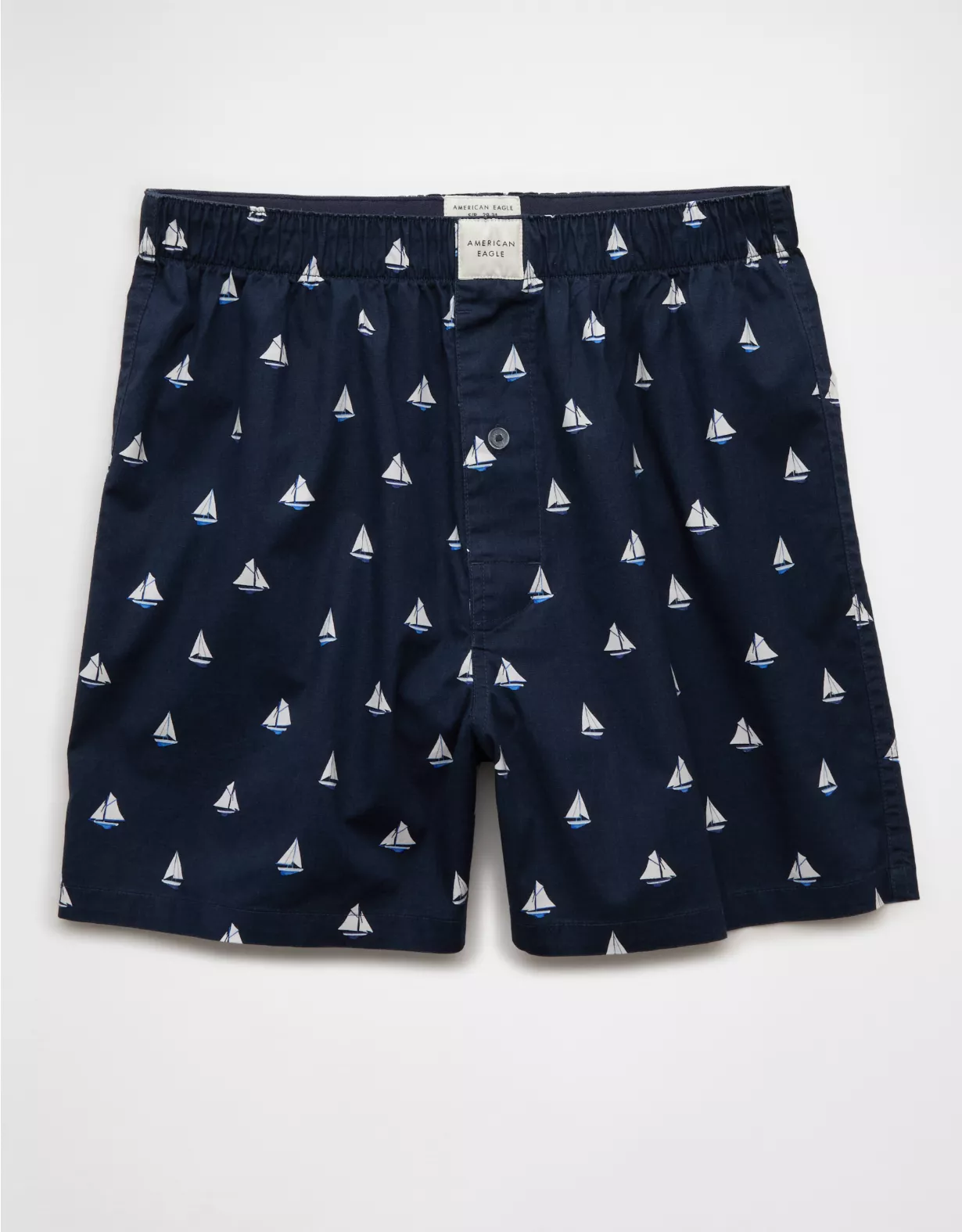 aeo AEO Men's Sailboats Stretch Boxer Short