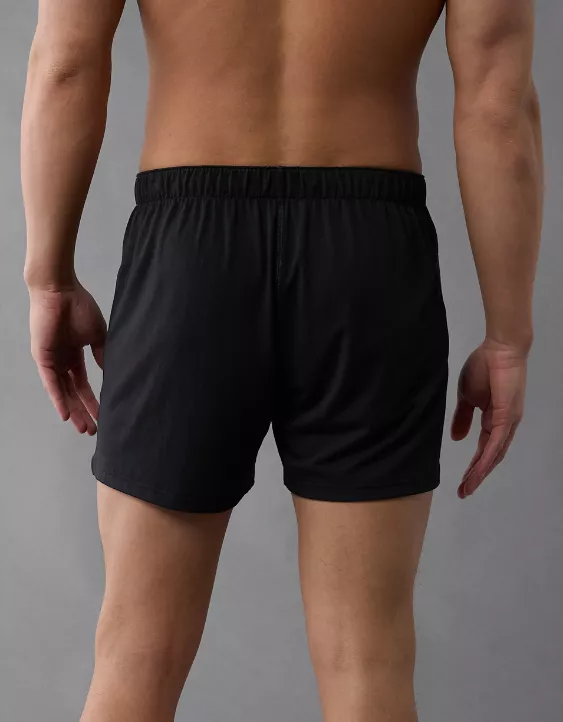 Aeo AEO Men's Slim Knit Ultra Soft Boxer Short