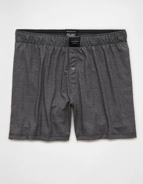 Aeo AEO Men's Slim Knit Ultra Soft Boxer Short