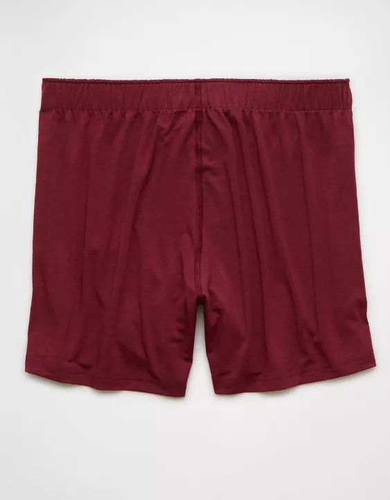 Aeo AEO Men's Slim Knit Ultra Soft Boxer Short