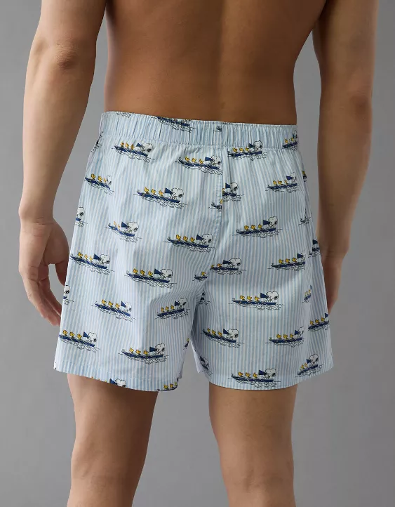 Aeo AEO Men's Snoopy Boat Stretch Boxer Short