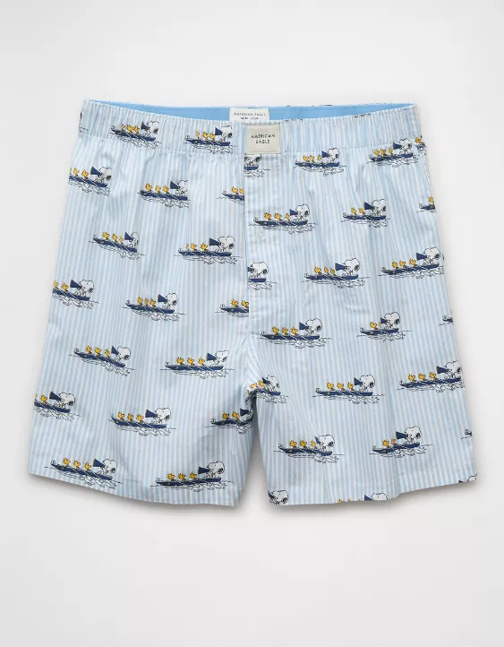 Aeo AEO Men's Snoopy Boat Stretch Boxer Short