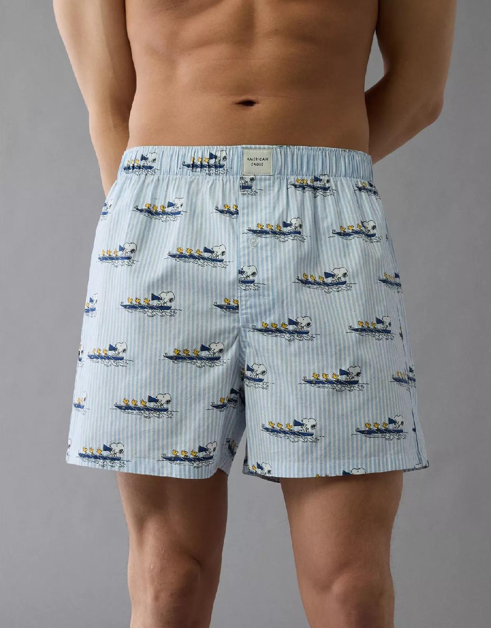 aeo AEO Men's Snoopy Boat Stretch Boxer Short