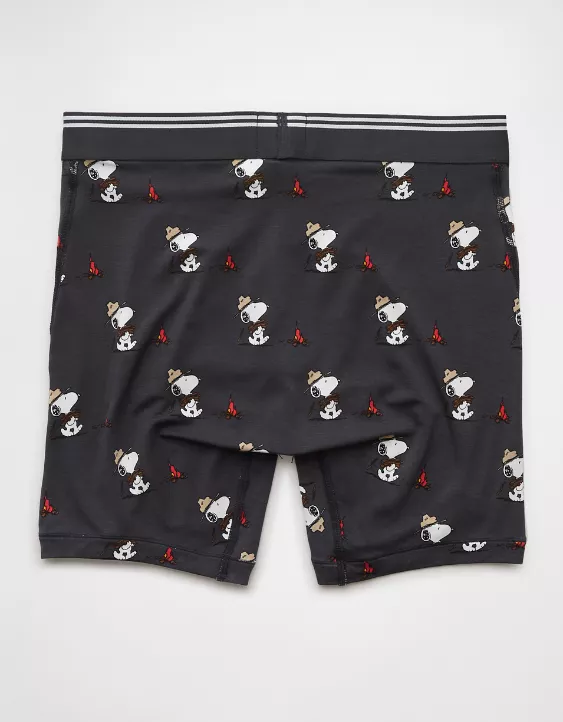 Aeo AEO Men's Snoopy Camp 6" Ultra Soft Boxer Brief