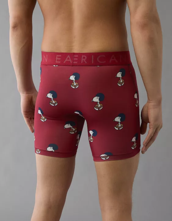 Aeo AEO Men's Snoopy Football 6" Flex Boxer Brief