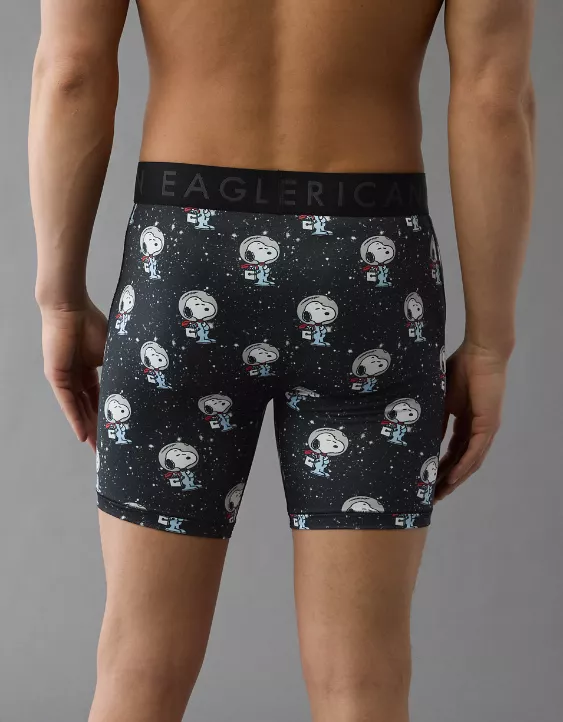 Aeo AEO Men's Snoopy Galaxy 6" Flex Boxer Brief