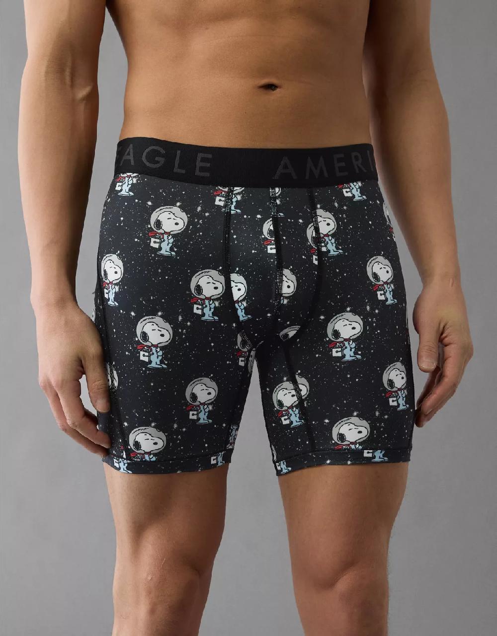 aeo AEO Men's Snoopy Galaxy 6" Flex Boxer Brief