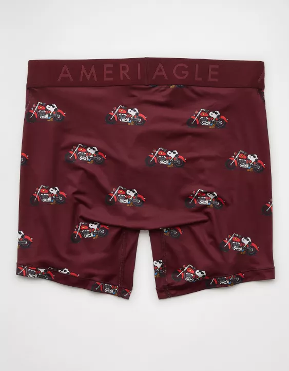 Aeo AEO Men's Snoopy Motorcycle 6" Flex Boxer Brief