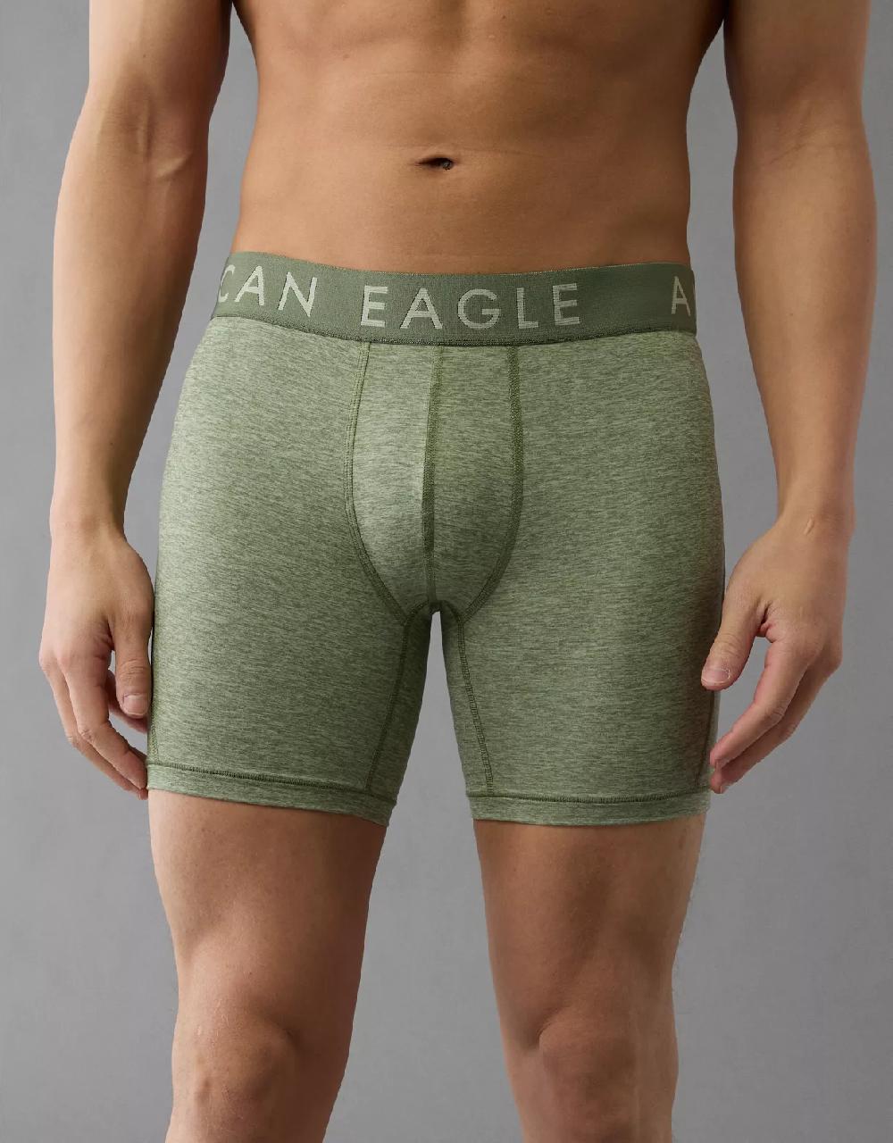 aeo AEO Men's Space Dye 6" Flex Boxer Brief