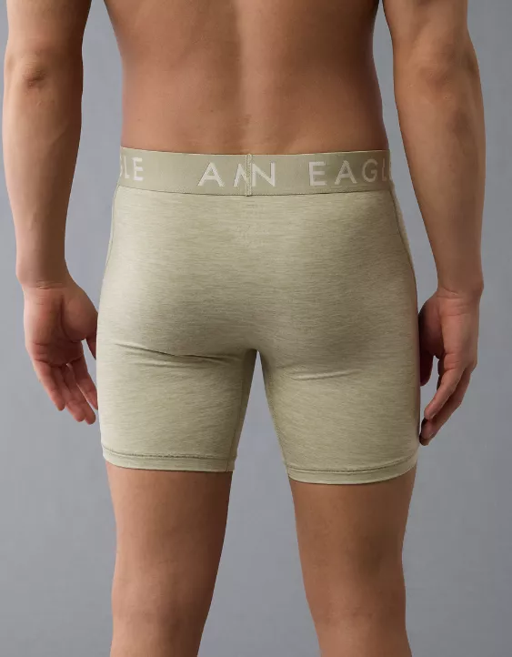 Aeo AEO Men's Space Dye 6" Flex Boxer Brief