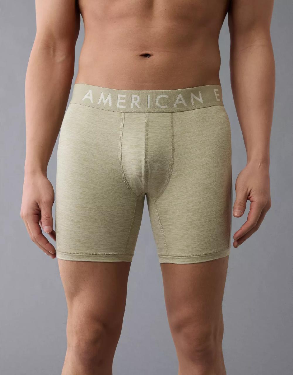 aeo AEO Men's Space Dye 6" Flex Boxer Brief