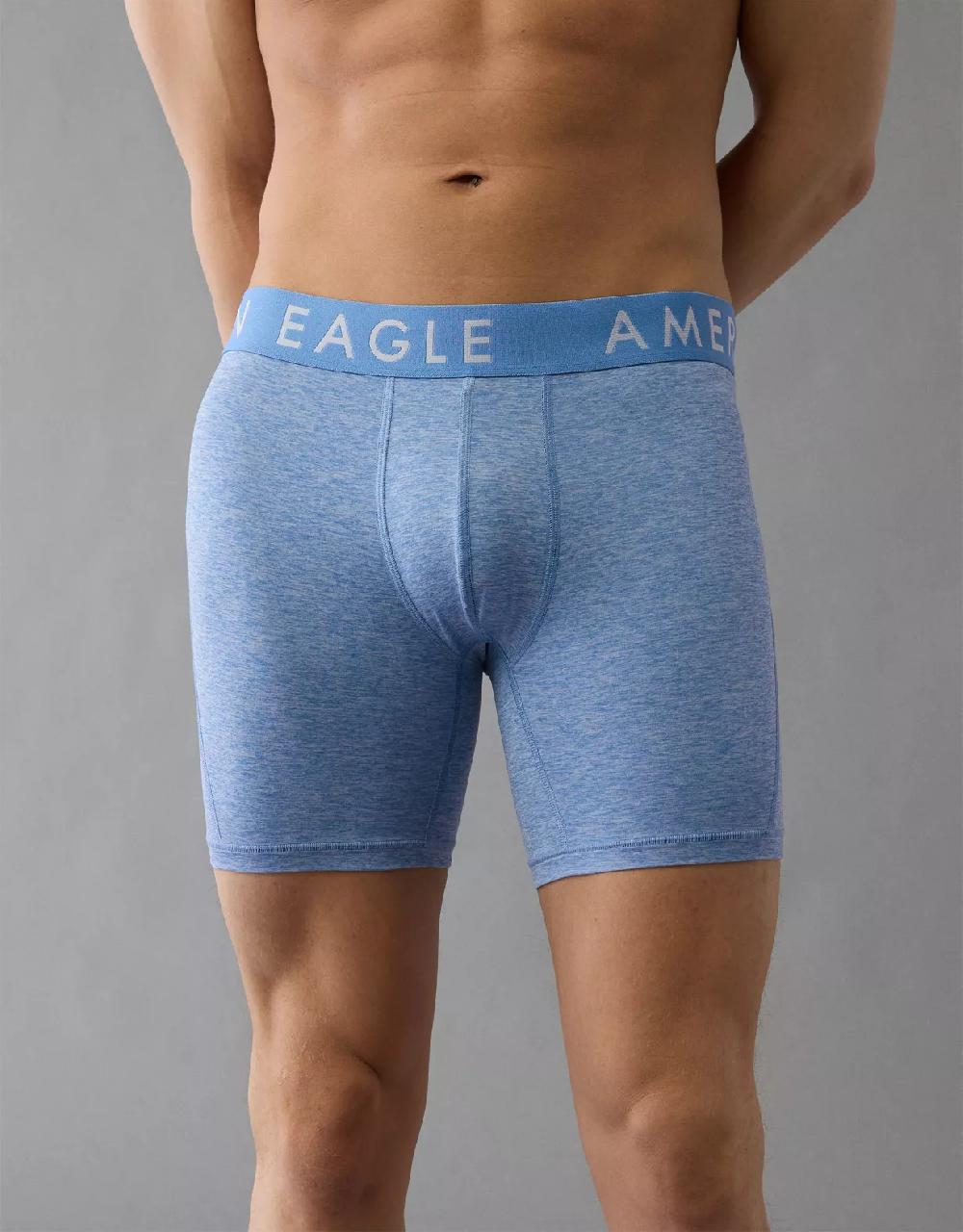 aeo AEO Men's Space Dye 6" Flex Boxer Brief