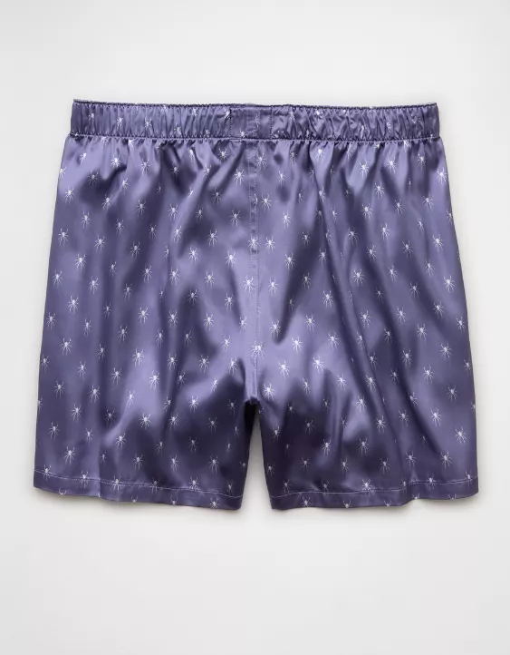 Aeo AEO Men's Spiders Satin Pocket Boxer Short