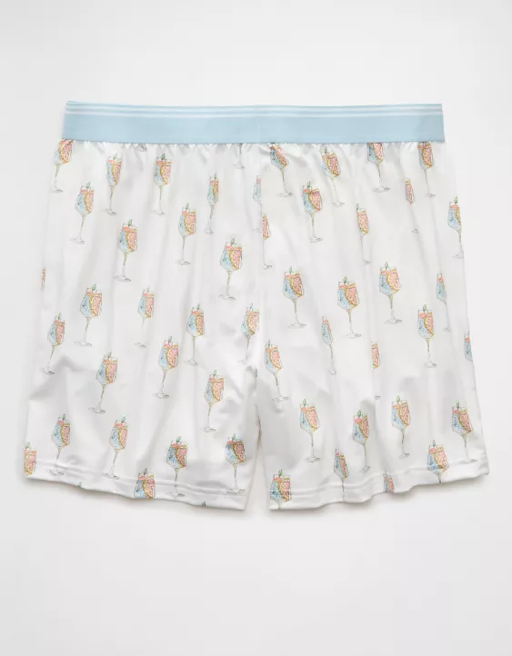 Aeo AEO Men's Spritz Ultra Soft Pocket Boxer Short