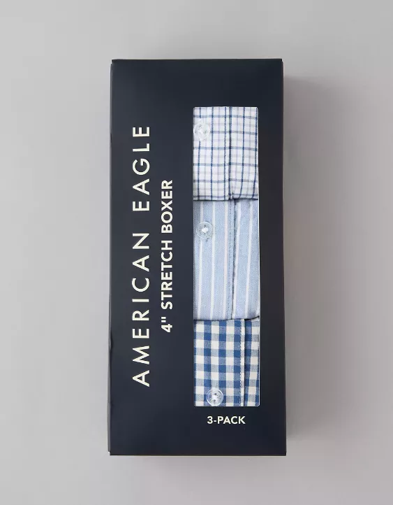 Aeo AEO Men's Stretch Boxer Short 3-Pack