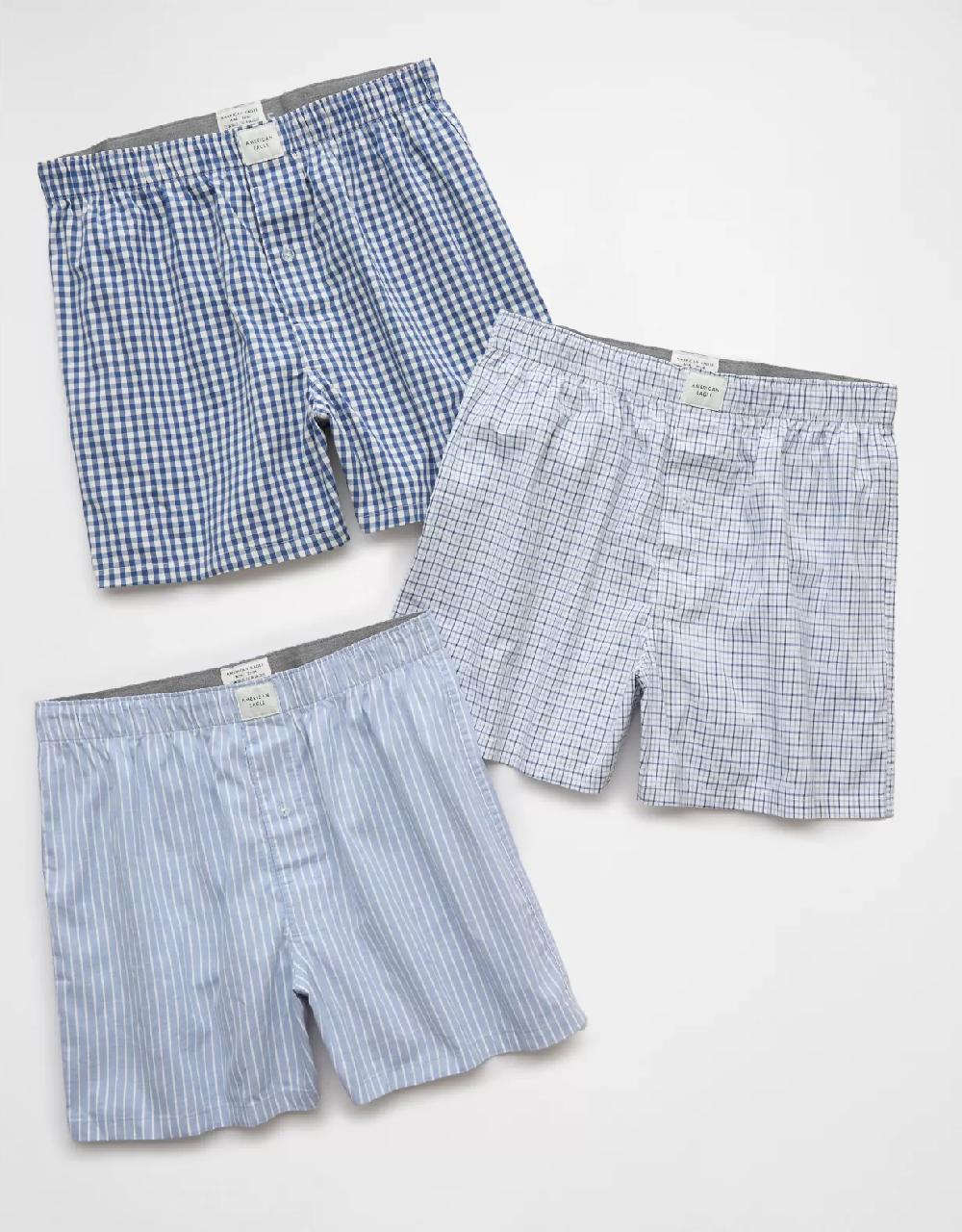 aeo AEO Men's Stretch Boxer Short 3-Pack